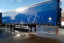 2008 - 2010 SDC MEGA 4m / 4.33m CURTAINSIDER TRAILERS FOR SALE OR HIRE, MOT'S