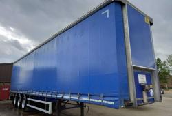 2017 SDC 4.48m ENXL RATED TRI AXLE CURTAINSIDER TRAILER, MAY '23 MOT, BPW DRUMS