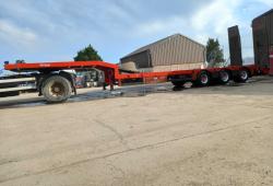 NOOTEBOOM LOW LOADER TRAILER, MARCH '23 MOT, SAF DRUMS, OUTRIGGERS, WINCH, RAMPS
